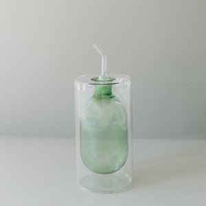 Cilindro Oil Bottle, Green
