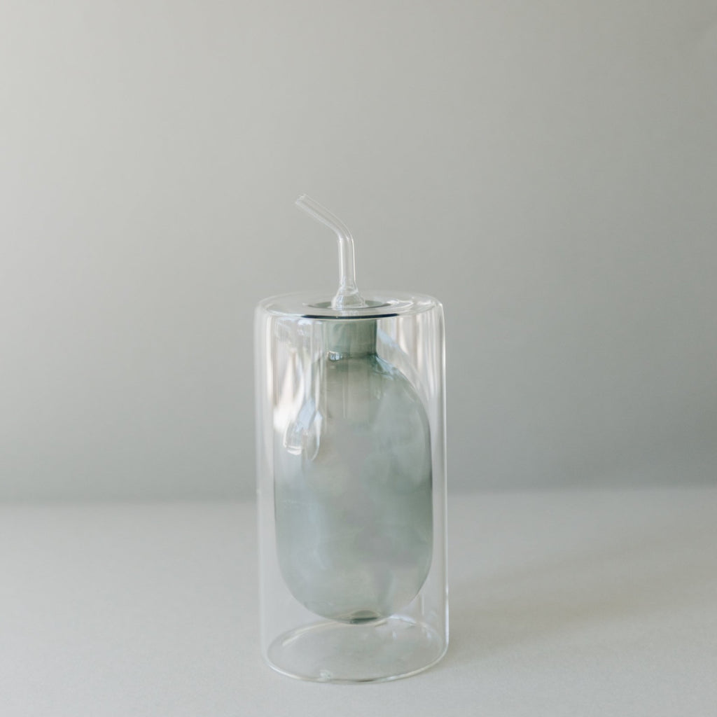 Cilindro Oil Bottle, Grey