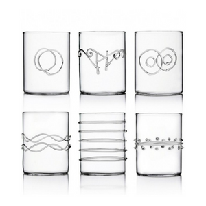 Santorini Glass, Clear