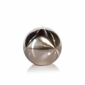 Metallic Sphere Candle, Gold